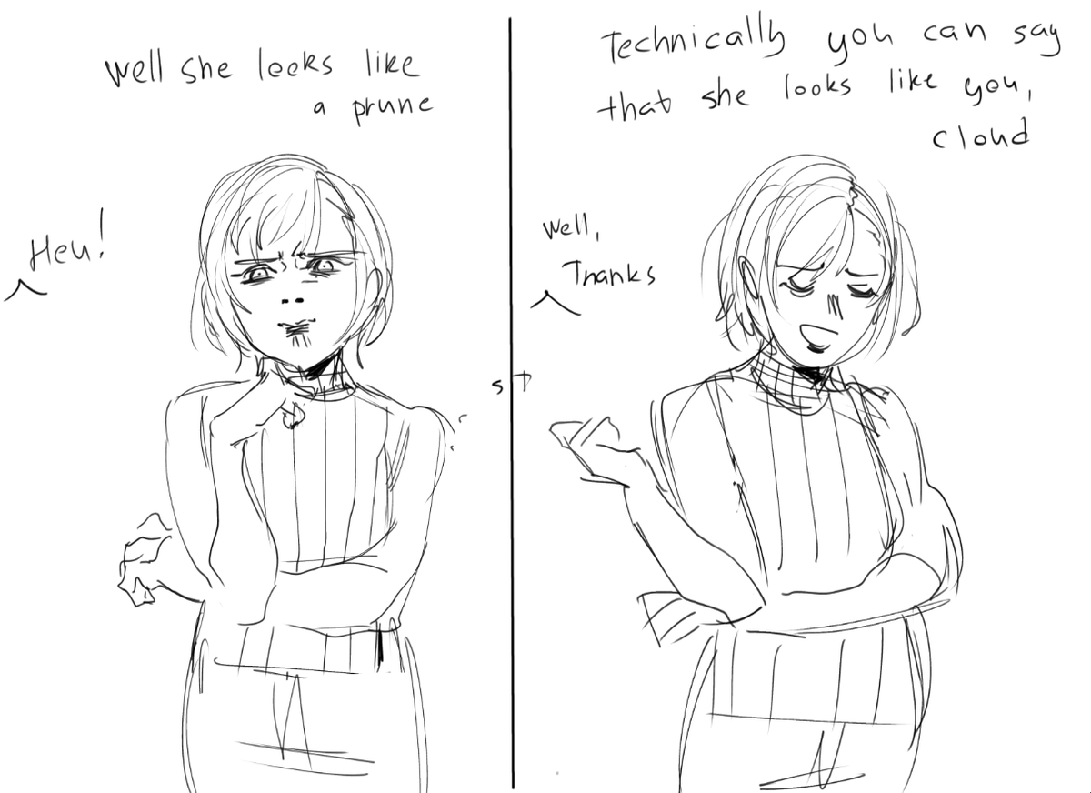 Cloud Thought Aerith Was A Fraud 」strawderrystの漫画 