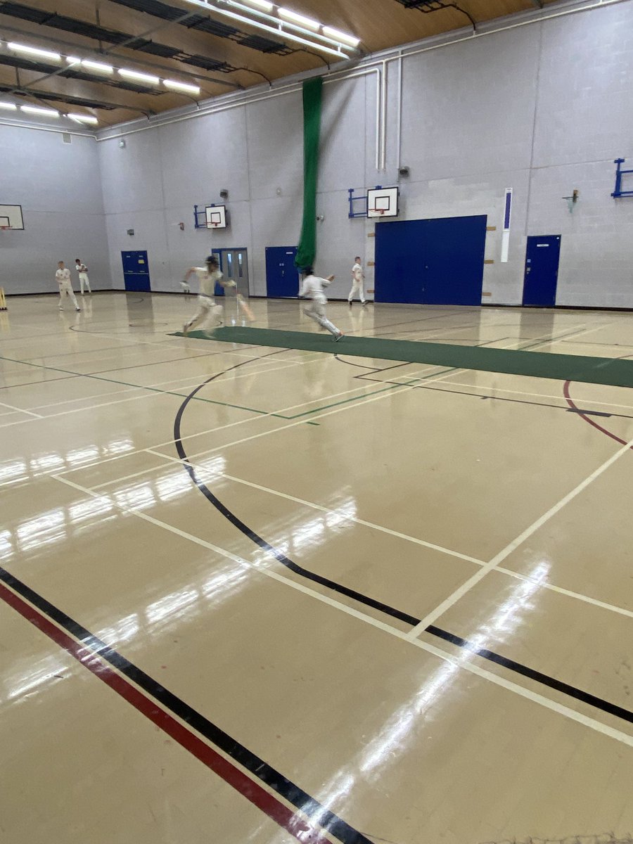 DFCALtd's tweet photo. Second game of Week 3 of the #DFCA #BYCL Under 15 Indoor Cricket League  at Orchard School. 
A great game being played between @RockhamptonRams and @FrenchayCC 
#indoorcricket #IDL #fun #development #outsideofschool #social https://t.co/h0nso5jOcY