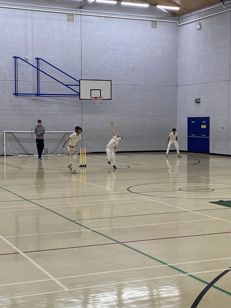 Second game of Week 3 of the #DFCA #BYCL Under 15 Indoor Cricket League  at Orchard School. 
A great game being played between <a href="/RockhamptonRams/">Rockhampton CC</a> and <a href="/FrenchayCC/">Frenchay CC</a> 
#indoorcricket #IDL #fun #development #outsideofschool #social