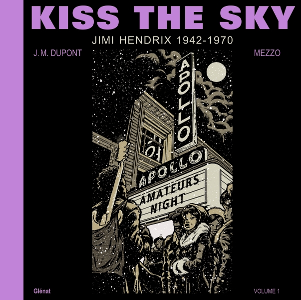 annedouh's tweet photo. "Kiss the sky" de J M Dupont et Mezzo, l'histoire de la jeunesse de #JimmyHendricks avant la légende, reçoit l'Elvis d'or 2023, un prix, présidé par Philippe Manœuvre qui récompense la meilleure BD rock de l'année remis au moment du Festival d'Angoulême et doté de 1000€. https://t.co/h6Rfxo50RC