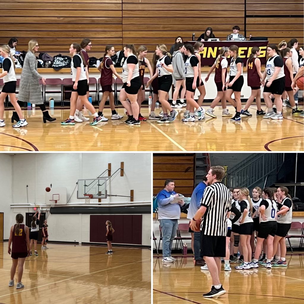 MrLatimerKM's tweet photo. Great win last night for the 7th grade girls! Came back down 10 in the second half to beat pine island. Proud of how hard the whole team fought! @KoMetHoops https://t.co/ScTDbXwj2O