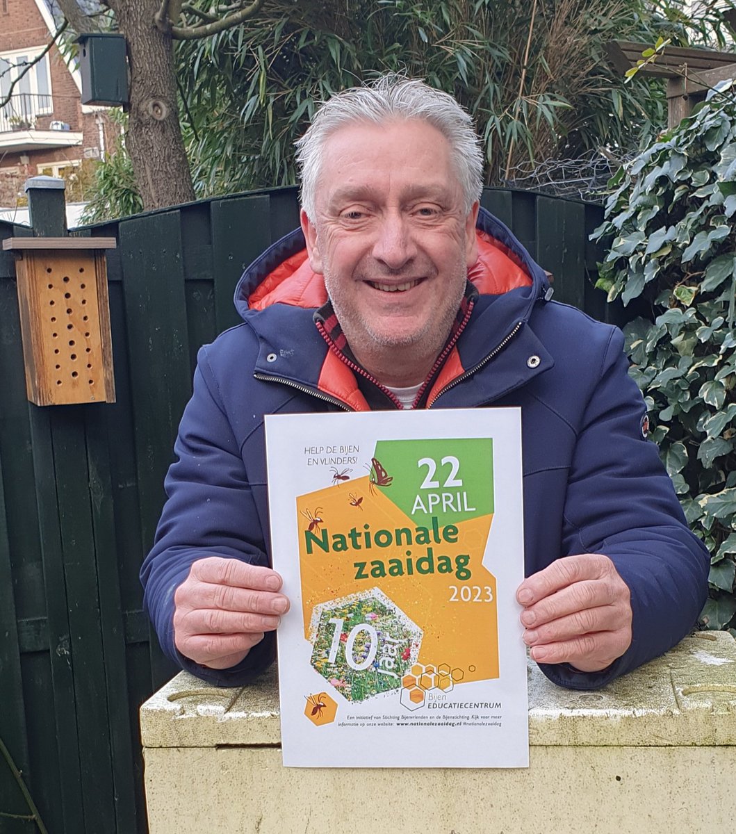 Als bedenker van de Nationale Zaaidag trots dat deze dag in tien jaar tijd is uitgegroeid tot een groot zaaifeest voor jong en oud! #zaaiendoetzoemen #bijen #wildebijen #vlinders #insecten #inheems #biologisch #guerillagardening #pollinators #Steenbreek <a href="/Bijenlint/">Bijenstichting</a> <a href="/bijenvrienden/">Stichting Bijenvrienden</a>