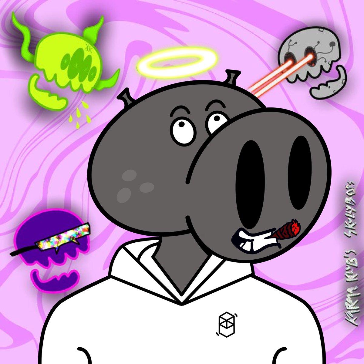 <a href="/KarmaKlub420/">Karma Klub</a> with this beauty🤩

MINT TODAY 8pm UTC: human-hippo.vercel.app/home.html

Pssss🤫 you can win one karma club NFT today on our mint day giveaways on discord🎉: discord.gg/4FZurt6C

#NFTdrop #NFTGiveaway $FTM #Fantom