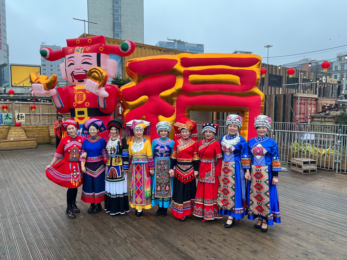 FCAM_Org's tweet image. A few pictures from today at Piccadilly Gardens.  Tomorrow is the last chance to join us to celebrate Chinese New Year.