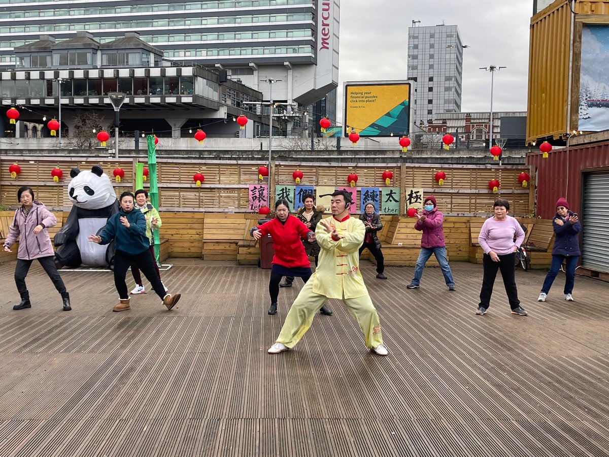 FCAM_Org's tweet image. A few pictures from today at Piccadilly Gardens.  Tomorrow is the last chance to join us to celebrate Chinese New Year.