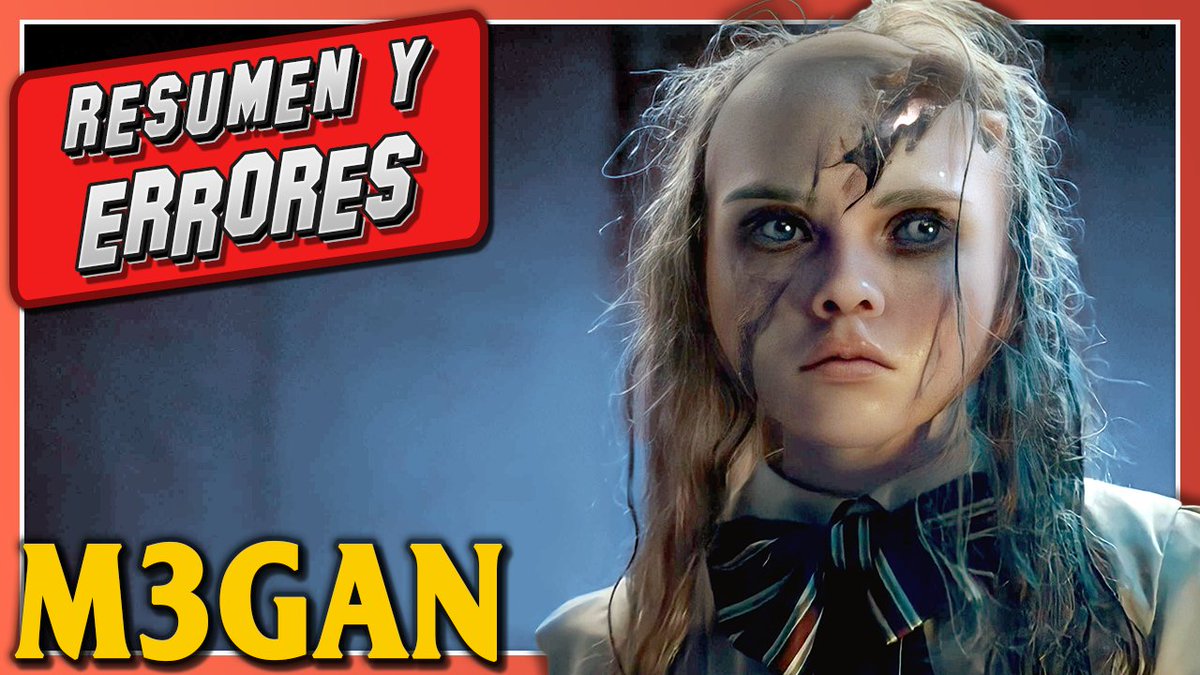 elcanalrandom's tweet photo. Aquí está el vídeo de M3GAN, con el baile del cringe incluido y unos cuantos errores random como viene siendo habitual :D
https://t.co/Lqynf656d2
#Megan #M3GAN #CanalRandom #ElCanalRandom #ErroresDePeliculas https://t.co/BVd1jCBKsG