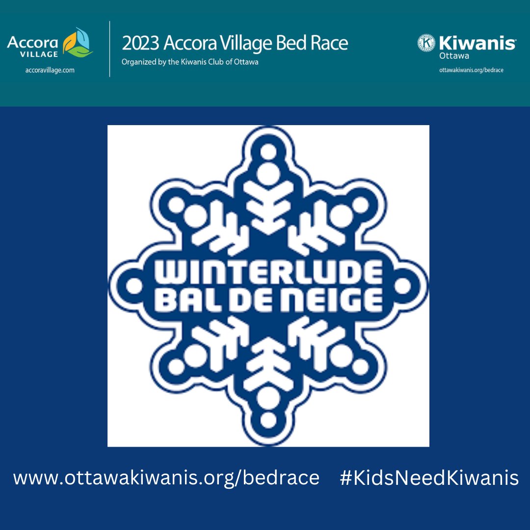 The Countdown is on! 3 week from today the beds take the street of the #BywardMarket to compete heat by heat for the coveted #BedRace Trophy! Place your bets now. Who will the great champion be?! #KidsNeedKiwanis #Winterlude #BywardMarket #AccoraVillage