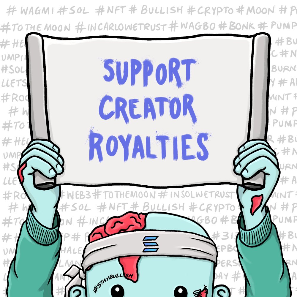 NinaSnkrs's tweet image. Just a few messages today for the #Solana space...

#sol #nfts #freemint #SolanaNFTs