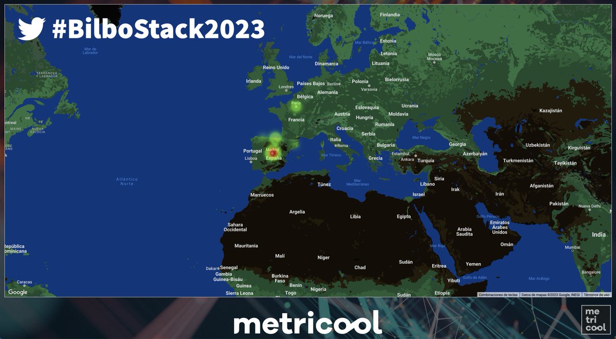 Metricool_es's tweet image. Media España 🇪🇸 ... ¿y París? 🇫🇷🔥 tienen ya como tendencia en sus rankings de Twitter a #bilbostack2023