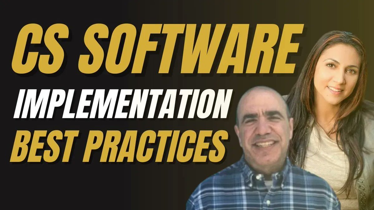CsmPractice's tweet image. Watch Paul Piazza and Irit Eizips discuss best practices and lessons gained in establishing customer success systems over the last few years in this video.   
    
m.youtube.com/watch?v=3qMqOd…

#customersuccess     #softwareimplementation    #software