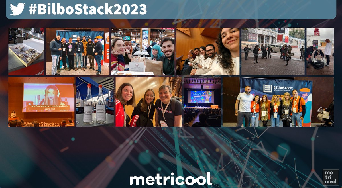 Metricool_es's tweet image. Buen rollo, buen networking y buena tecnología 🤖🙌 🍺 es la tónica que reina en #bilbostack2023