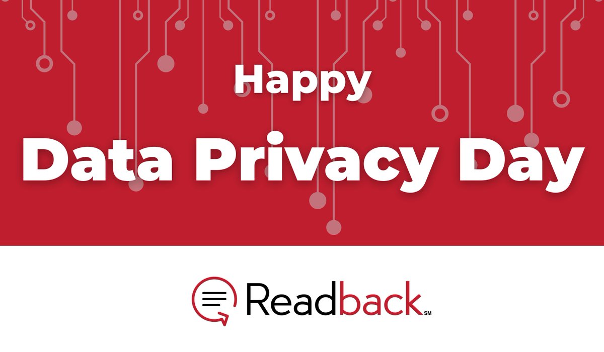 readbacklegal's tweet photo. Today is Data Privacy Day! Click to learn how Readback is committed to your privacy today &amp; every day, because what you don't know can hurt your client.
https://t.co/iGm7NrP9f3

#legaltech #activereporting #soc2 #DataPrivacyDay https://t.co/2BjnjtoxUw