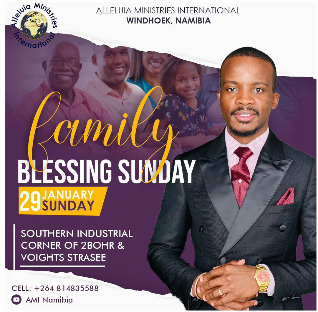 Every year Pastor takes time to pray and speak a Word over our families. Join us tomorrow  at 09h00 as Pastor will be praying and blessing us for 2023. 

Invite your friends and families to this powerful service. 

For transport, kindly contact the church line.

With love