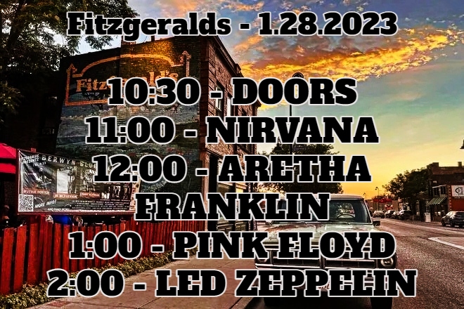 SoRElmhurst's tweet photo. The big show is TODAY at Fitzgeralds https://t.co/vrEVHFIQmg