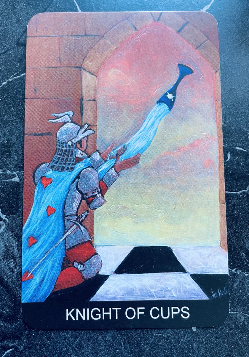 gateway_plug's tweet photo. Tarot Offering: Knight of Cups

It's my birthday! And this is my gift to myself and to you: Metta. 

Know that I see the best in you and for you. I send you goodwill, love and kindness in each moment. 

As I pray this for myself, I also pray for you. https://t.co/CngaEivUbo