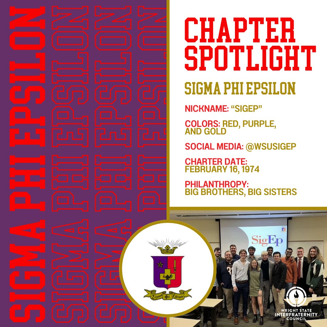 Wright State Interfraternity Council tweet media