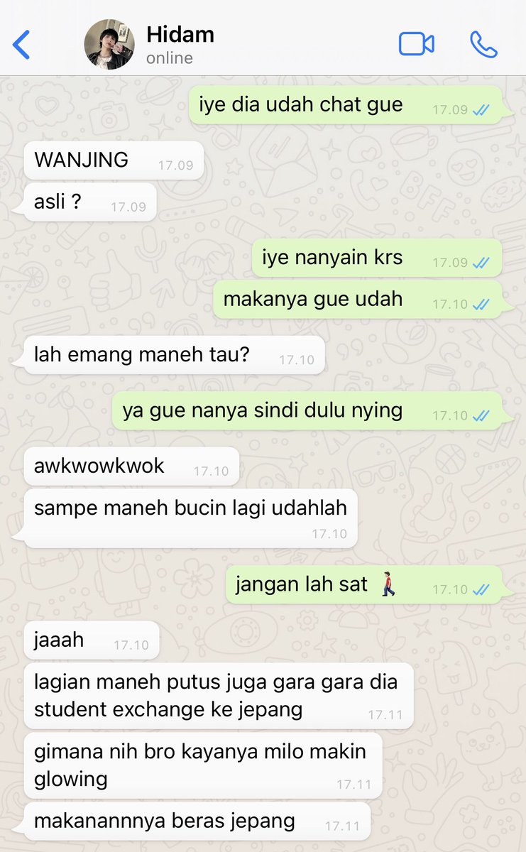 duapuIuhtiga's tweet photo. 🔗 Udah mau masuk kuliah lagi https://t.co/nCvVOMVdGj