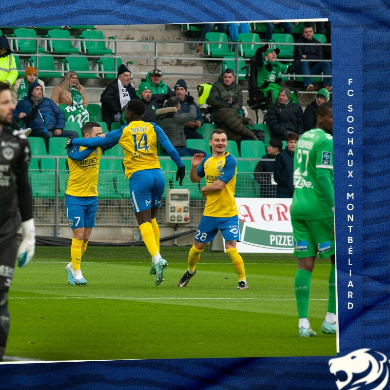 FCSM_officiel's tweet photo. 🦁💪 𝐋𝐞 𝐅𝐂𝐒𝐌 𝐚 𝐭𝐨𝐮𝐭 𝐫𝐞𝐭𝐨𝐮𝐫𝐧𝐞́ !

🔥🔥🔥  Au terme d'une fin de match folle, les Sochaliens renouent la victoire en s'imposant face à l'@ASSEofficiel !

2⃣-3⃣ #ASSEFCSM