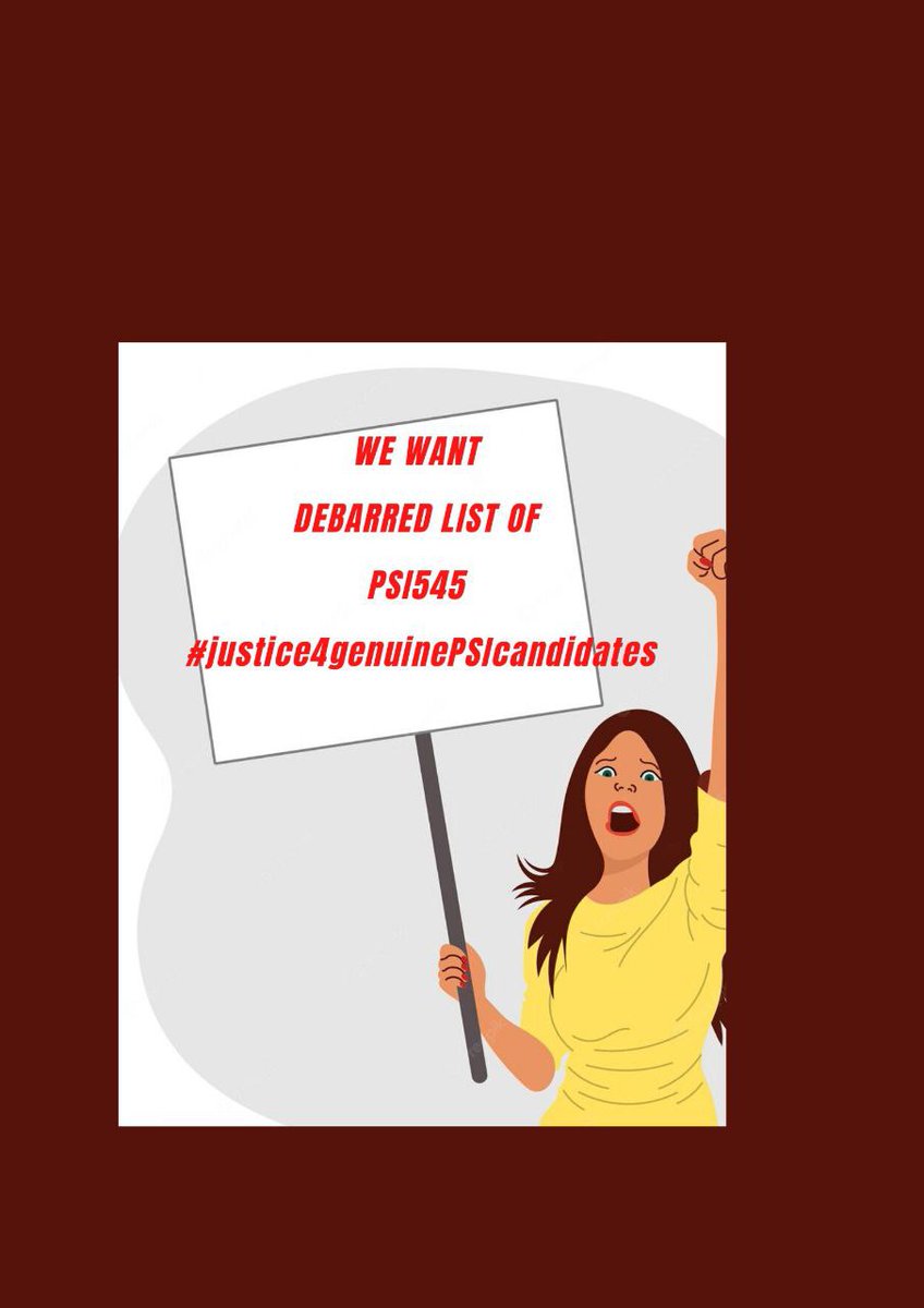 av_chethan's tweet photo. @DgpKarnataka @CIDKarnataka @KamalPantIPS @JnanendraAraga @Copsview
Want to know the culprits.
WE NEED DEBARRED CANDIDATES LIST OF #PSI545
@prajavani @VVani4U @VijayaKarnataka @THBengaluru @varthabharati @tv9kannada @AsianetNewsSN @News18Kannada @ANI
#justice4genuinePSIcandidates https://t.co/UWMH069SXy