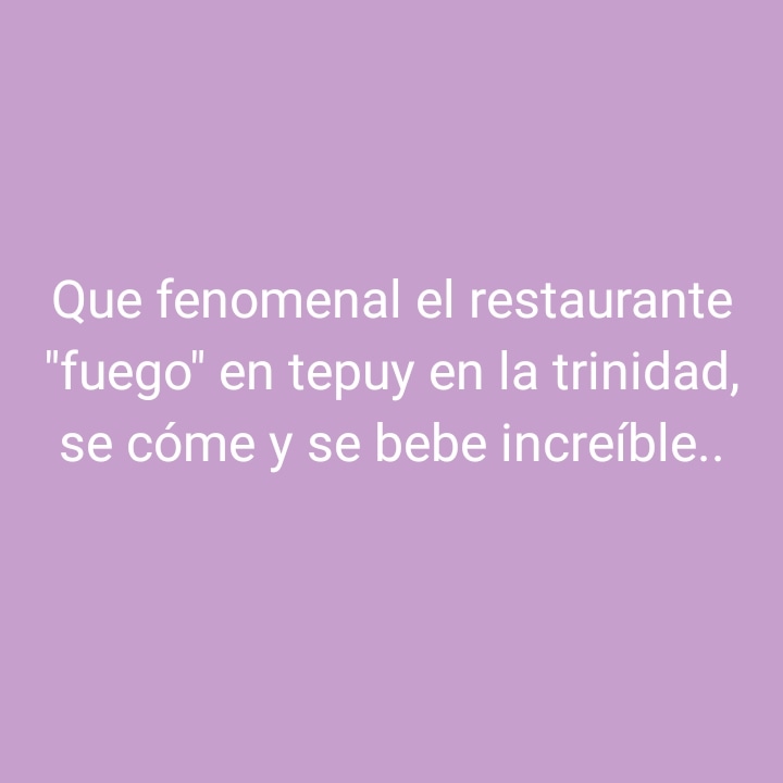 Gracias a mi primo dueño y gracias a mis amigos clientes...
