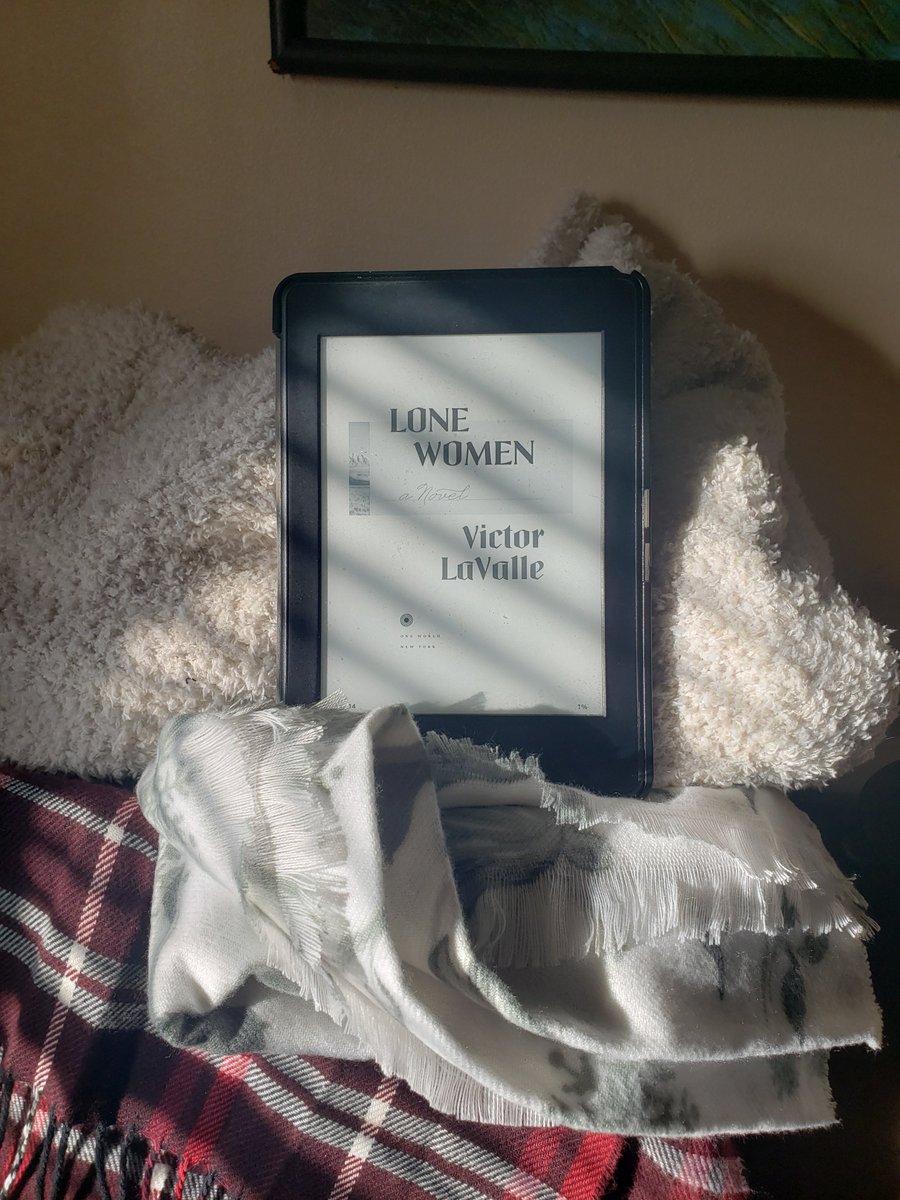 50% done with Lone Women by Victor Lavalle @victorlavalle. It is as good as I'd hoped. Release date: March 28th

Thanks to Penguin Random House for my review egalley 

#BookTwitter #horrorbooks #historicalhorror #newrelease #victorlavalle