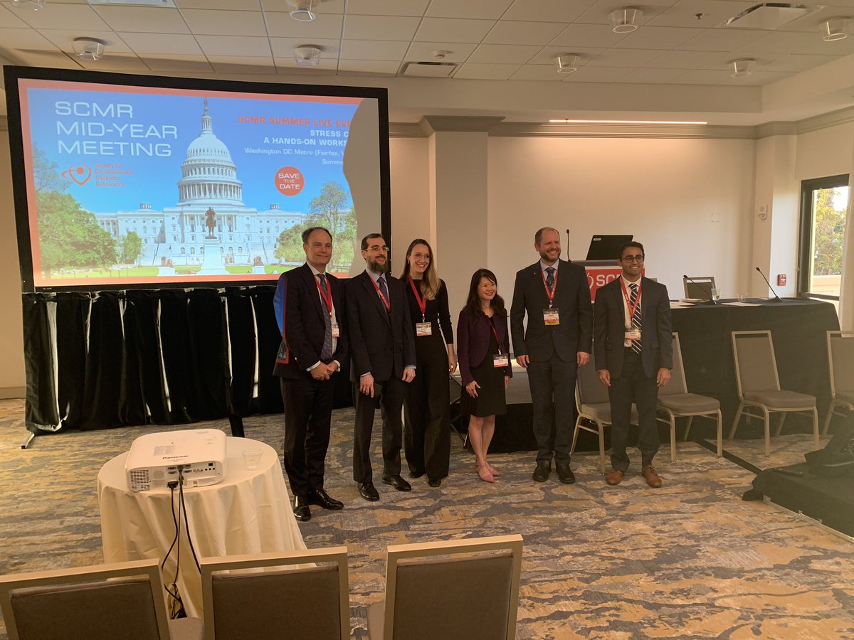 DanClarkMD's tweet photo. @Jason_N_Johnson @seanghughes @SCMRorg @purviparwani @Doc_Tiger @vass_vassiliou Fantastic #whyCMR cases and presentations from across the world by this group pictured below! @Jason_N_Johnson https://t.co/WvLT0DUhDn