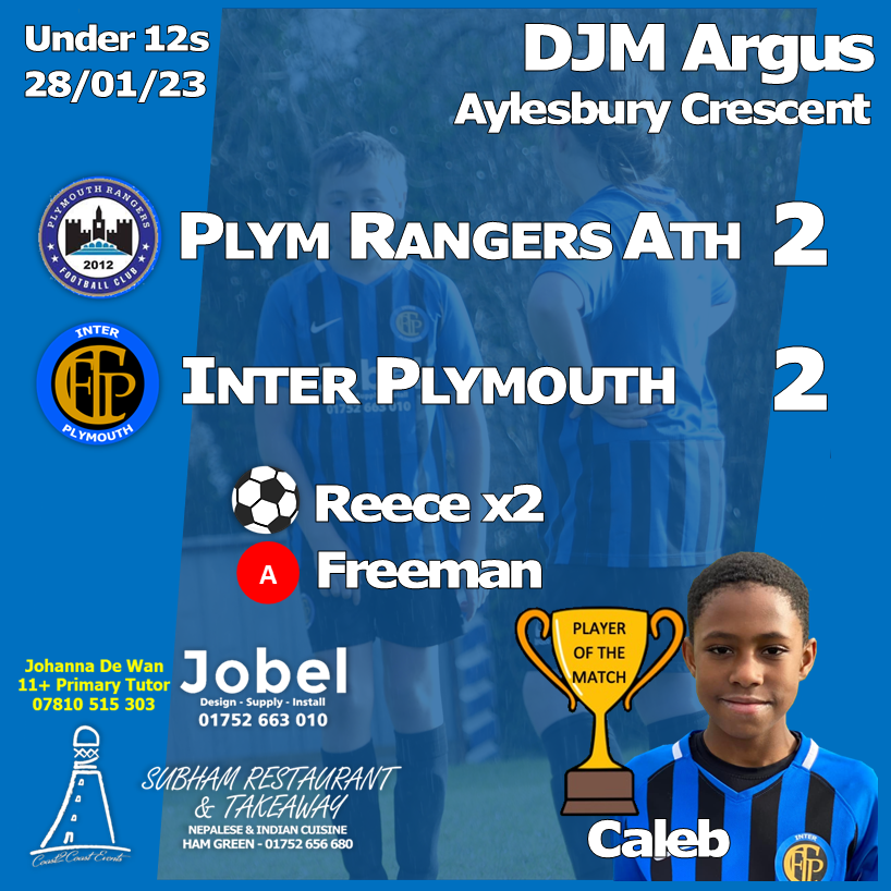 InterPlymYFC's tweet photo. #UpTheInter 
This morning the U9s travelled to play Ivybridge, of the DJM Lynher division, in a friendly. 

Then at midday the U12s had league action away to Plymouth Rangers Ath.  Both sides had chances to nick it, but it ended 2-2, with debutant Reece scoring twice. https://t.co/dmW3LnQyfi