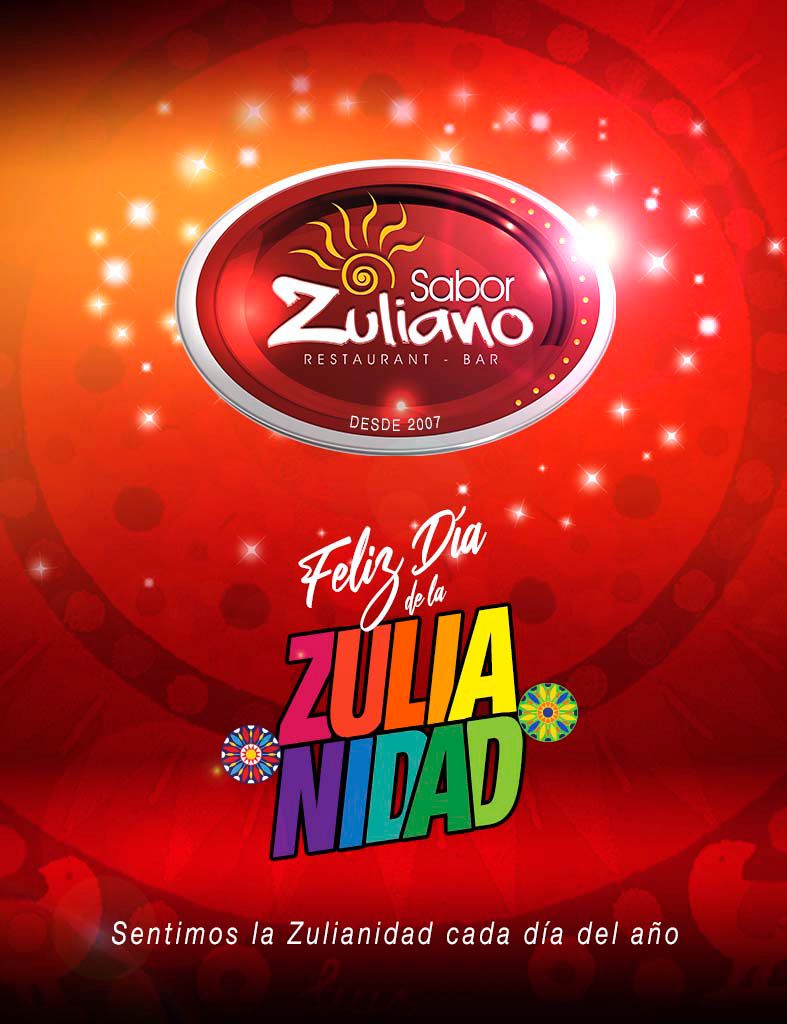 Desde el año 2002 cada 28 de Enero conmemoramos el Día de la Zulianidad,  todos celebramos nuestras tradiciones y costumbres. 
.
Somos un sello del Zulia, homenaje a la cocina Marabina, sabor a lo nuestro con una exquisita sensación a tradición...
#DiaDeLaZulianidad #Maracaibo