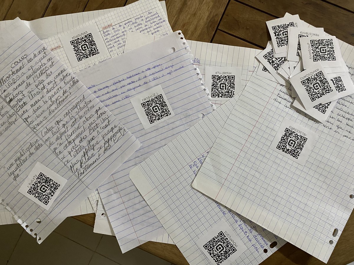 En pleine correction AUDIO de copies ! Utiliser le numérique pour évaluer : des appréciations plus précises et plus personnalisées ! <a href="/QwiqrFeedback/">Qwiqr Feedback</a> Un outil qui remporte un franc succès à chaque formation @aefe_zao <a href="/aefeinfo/">AEFE</a>!