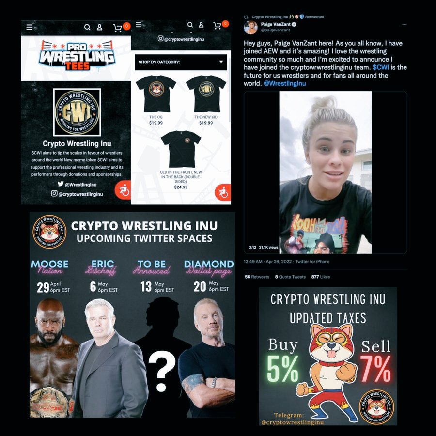 rogermoonCrypto's tweet photo. @maxxinedupri @KSAMANNY Impressive fighting skills Maxxine.

#makingitmaximum also means:

Investing in $CWI @WrestlingInu early!
The only legit wrestling project in crypto that's sponsoring &amp; supporting upcoming talents and wrestling schools!

$CWI $MRI $DGTV $ETH $SOL $AVAX $FTM https://t.co/fn8YZ16dm4