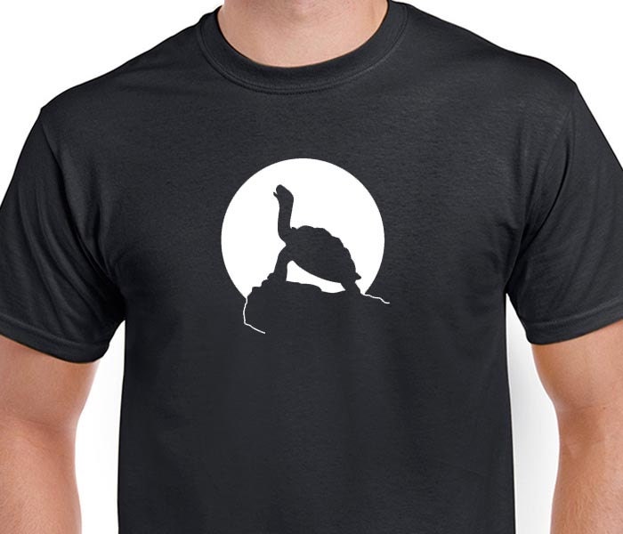 CluelessTees's tweet photo. Thanks for the kind words! ★★★★★ "Nice quality shirt, bought 3, 2 for gifts. The image made us all smile." James https://t.co/e9BjX97Gxi #etsy #tshirt #tee #turtle #moon #cute #tortoise @CluelessTees #HowlingTurtle https://t.co/7W7A4g5J5F