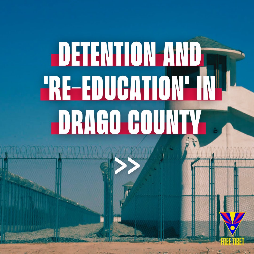 freetibetorg's tweet image. In our #report, @TibetWatch researchers uncovered a network of #repressive security facilities surrounding #Drago ‼️

🧵1/8