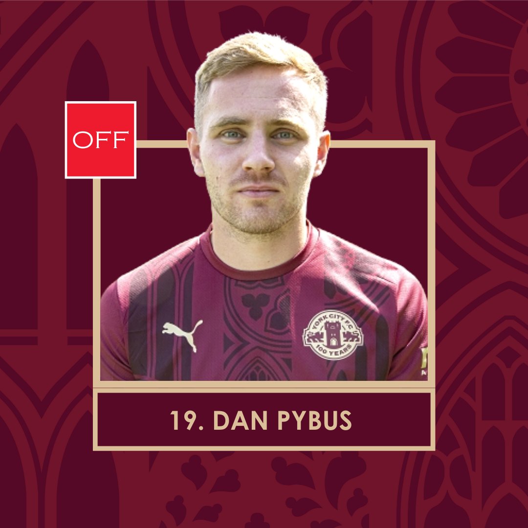 York City FC on Twitter "66' The Minstermen make their first change