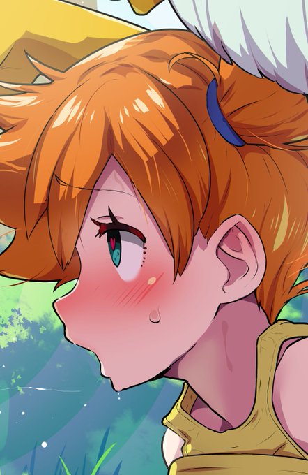 めざせ…な感じのおてんばにんぎょさん絵完成。カスミさん描くのは約2年ぶり…ですが、そちらはゲーム版なので、アニメ版となるとそれ以上のご無沙汰かもしれません。4差分×文字有無の計8種を渋・ニジエにうpりましたので、最寄りのSNSでどうぞ。 