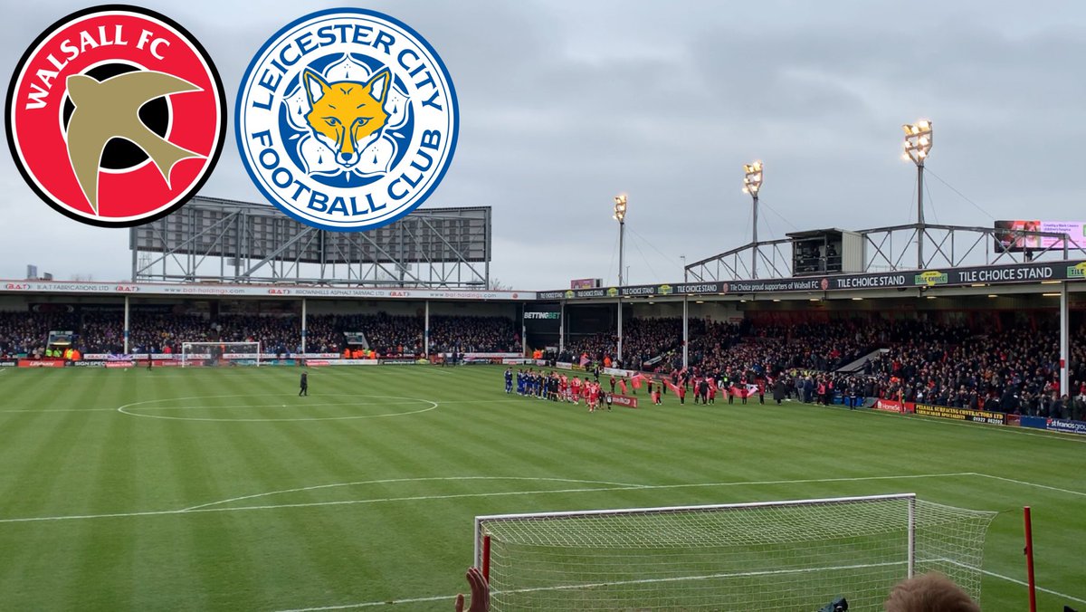 WALSALL VS LEICESTER CITY *VLOG*! Very proud of the lads today. #UTS #Saddlers #WLSLEI #FACup  Watch my new vlog 👉 youtu.be/BRvV-IhlpIg Retweets are appreciated @VitalWalsall @BescotBanter @walsallfcbrasil @saddlersbible @tommymarlow @WOTWalsall @markmanderfield