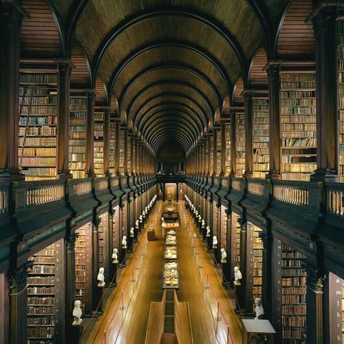 Beautiful Libraries series, Trinity College, Dublin (2012) by German photographer Candida Höfer, known for her interiors #WomensArt