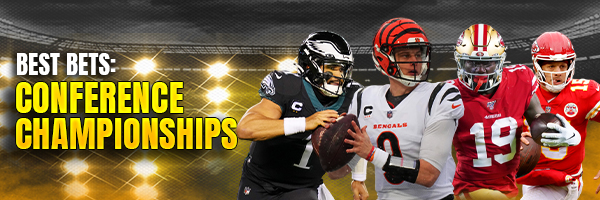 How much will home field matter this weekend? Will Mahomes' ankle hold up? How about CMC's? Plus, how will Brock Purdy react to playing in the not-so-friendly Philly confines? Check out <a href="/McBookie/">McBookie</a>'s Conference Championship Best Bets! 

mcbookie.com/blog/brock-pur…