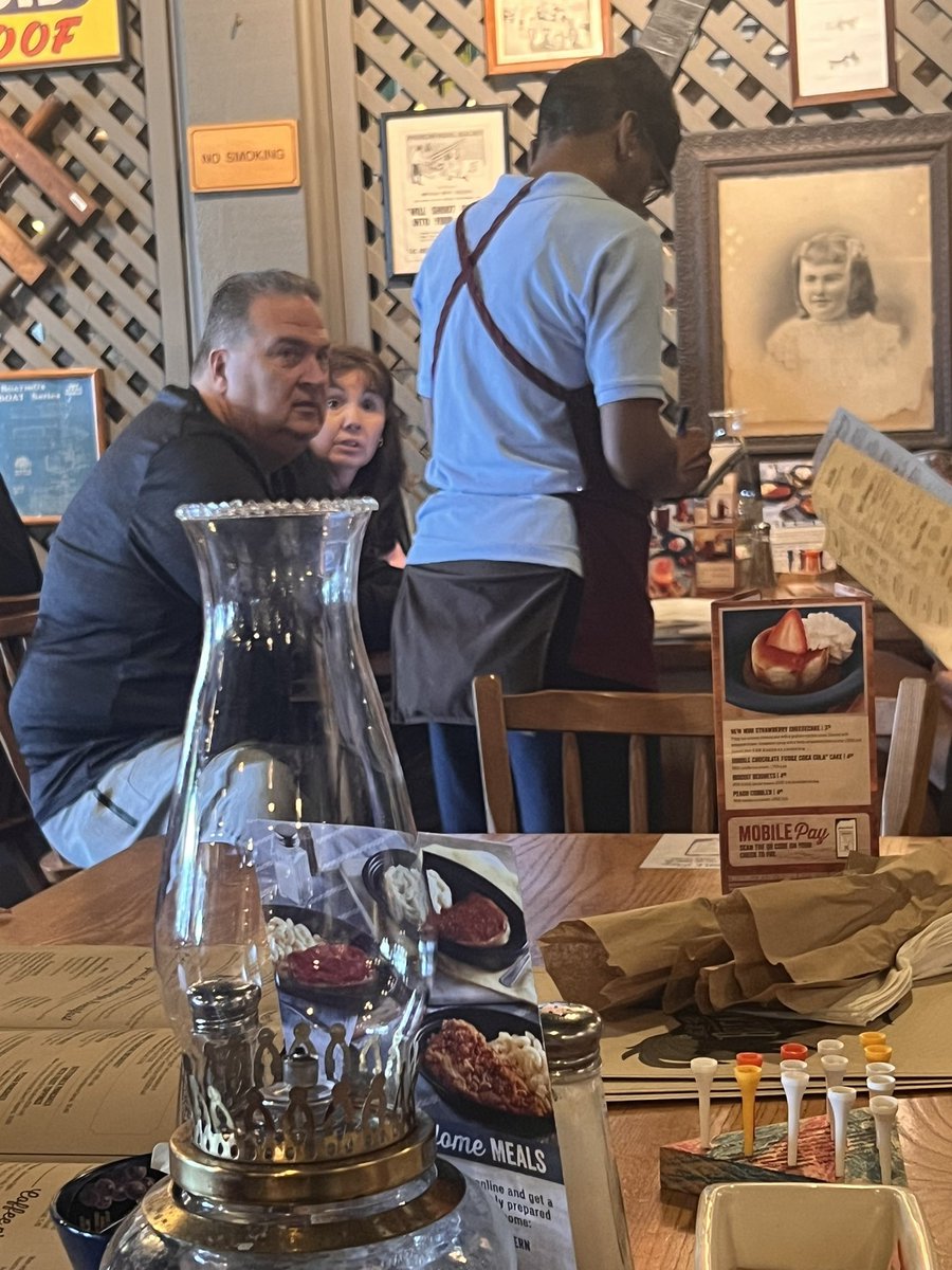 Vic fangio at Cracker Barrel in Davie 👀👀👀 #Finsup