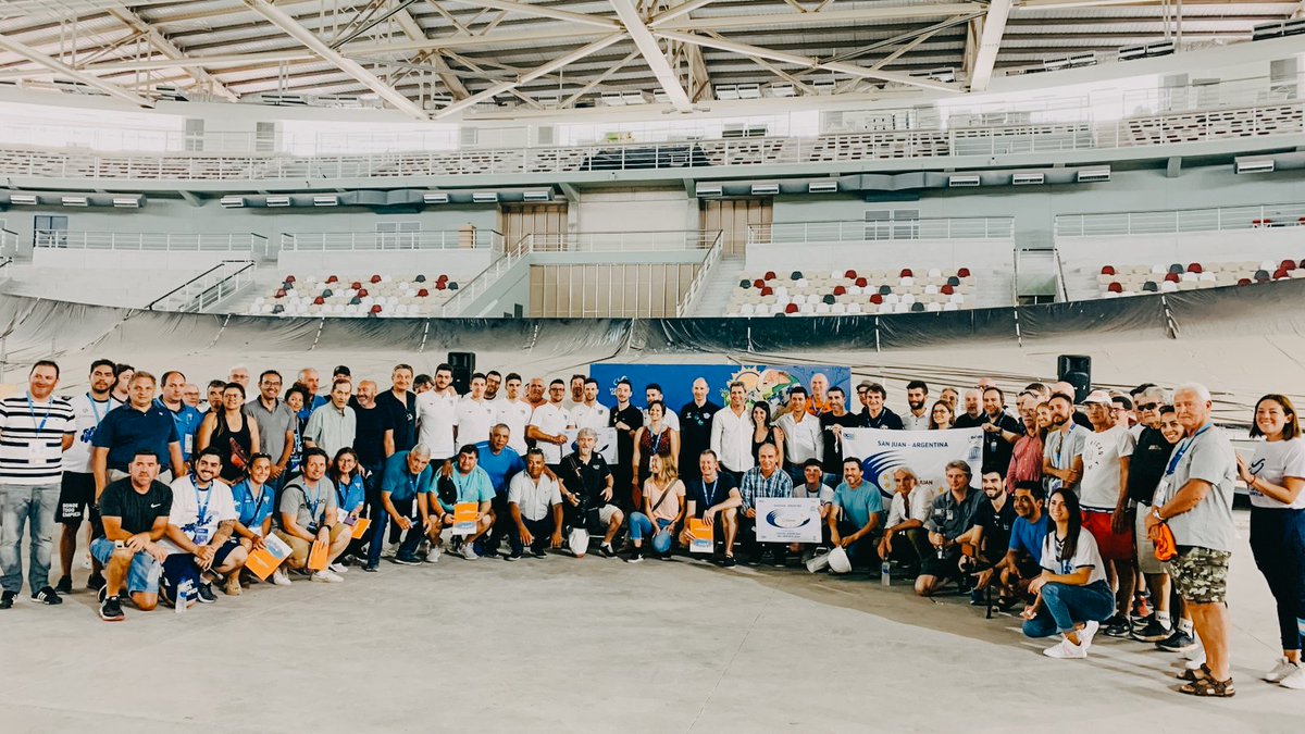 #SanJuan avanza con su postulación a Capital Americana del Deporte. Por ello junto a miembros de <a href="/america_aces/">ACES AMÉRICA</a> y profesionales que se encuentran compitiendo en la <a href="/vueltasanjuanok/">Vuelta a San Juan OK</a>, recorrimos las obras y exhibimos los programas que forman parte de la #RevoluciónDeportivaSJ.