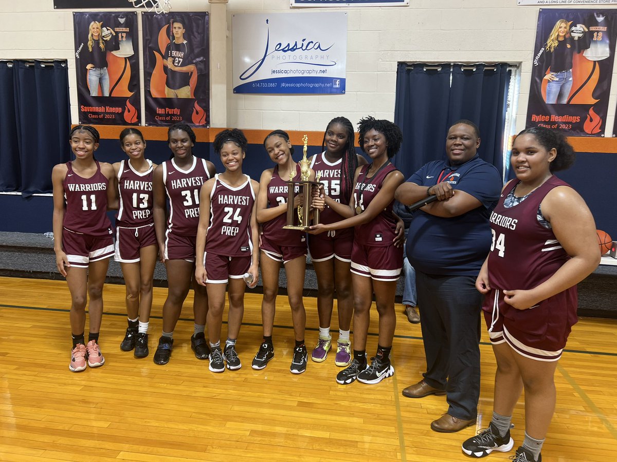 Congrats to Harvest Prep JV for going 3-0 and earning the 1st place trophy!