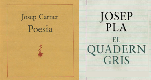 JoanOriol10's tweet photo. Si mai has d'anar-te'n lluny de Catalunya --per un temps o per sempre--, no t'oblidis d'endur-te uns quants llibres. I sobretot no t'oblidis d'aquests dos:
#Poesia #JosepCarner #JosepPla #QuadernGris https://t.co/BThnXdKbWW