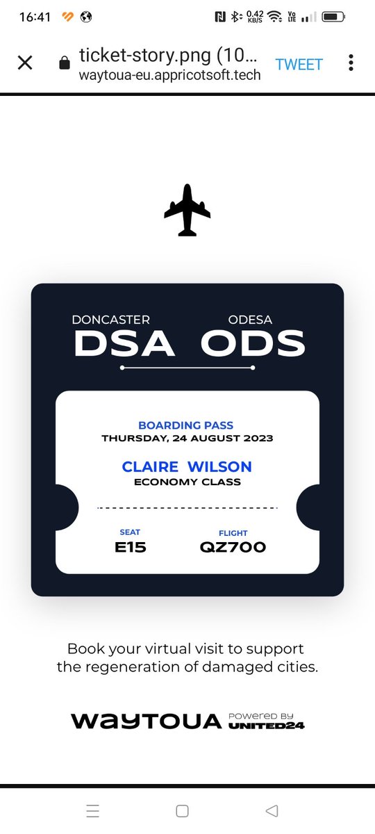 Claire Wilson tweet media