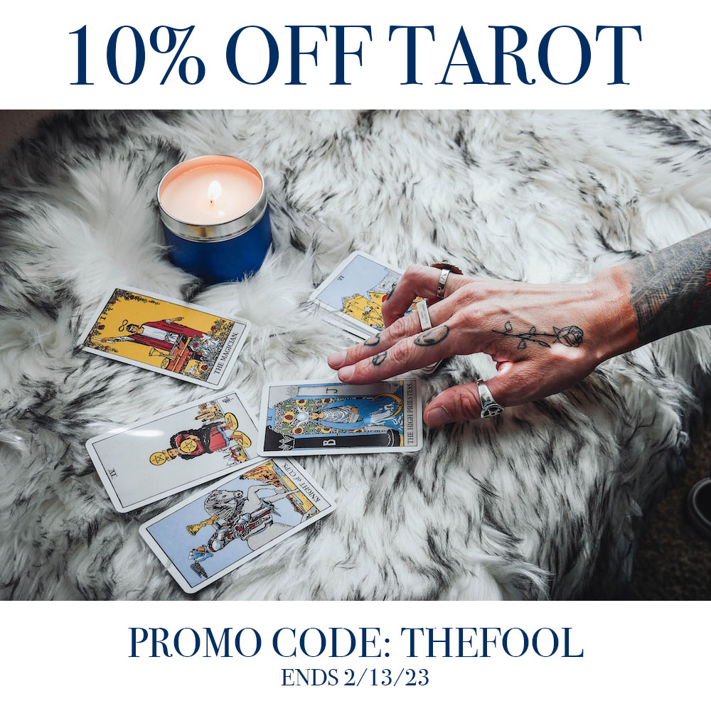 Deal Yourself 10% Off Tarot Decks - Promo Code THEFOOL

rebelsatori.com/product-catego…