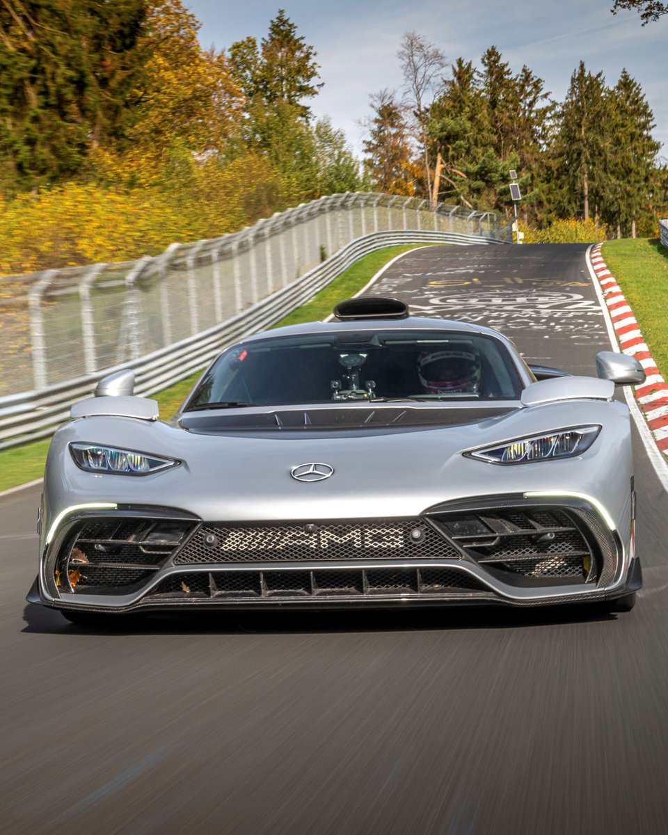 MercedesAMGF1's tweet image. AMG ONE, 1 Lap, 1 Circuit in the World. Where you driving? 🤩