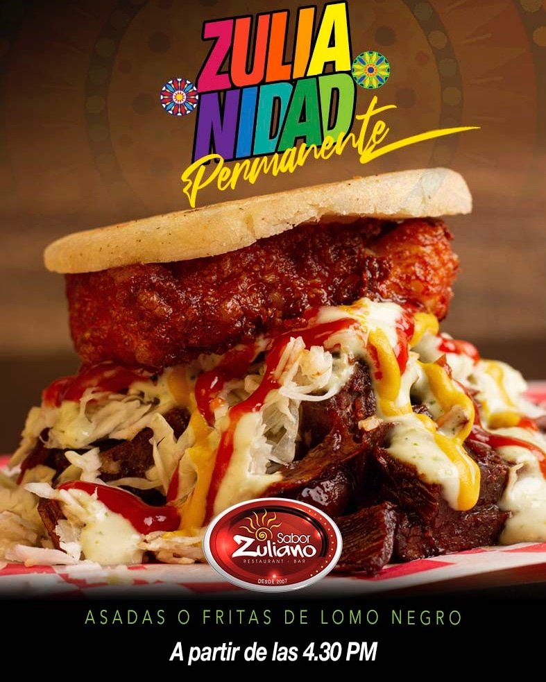¡Zulianidad permanente!
.
Somos un sello del Zulia, homenaje a la cocina Marabina, sabor a lo nuestro con una exquisita sensación a tradición...

📍Estamos en la Av. 3H entre las calles 73 y 74.
#DiaDeLaZulianidad
#TanTípicoComoNosotros #Maracaibo #Zulia #Mcbo #Venezuela