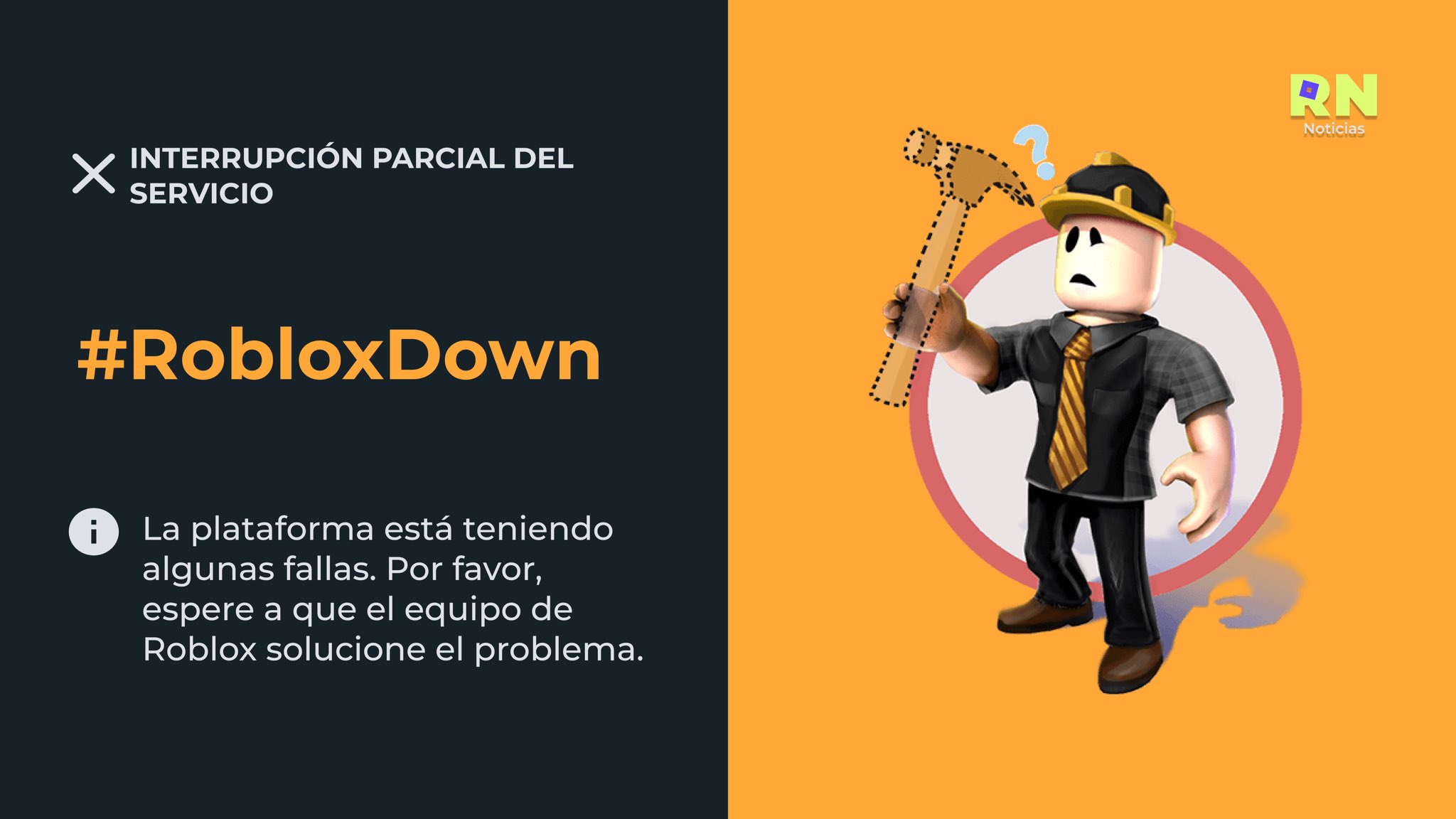 RN Noticias — Roblox 📰 on X: Adicionalmente, se reporta que a