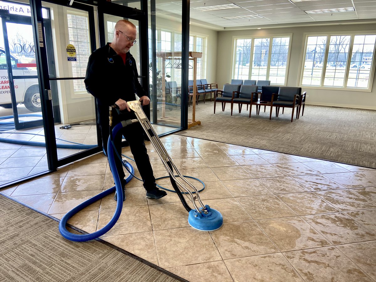Whether it’s weekends or after hours, Peerless can take care of your commercial carpet and tile cleaning needs. See the what our Carpet &amp; Tile Experts can do for you! 💫