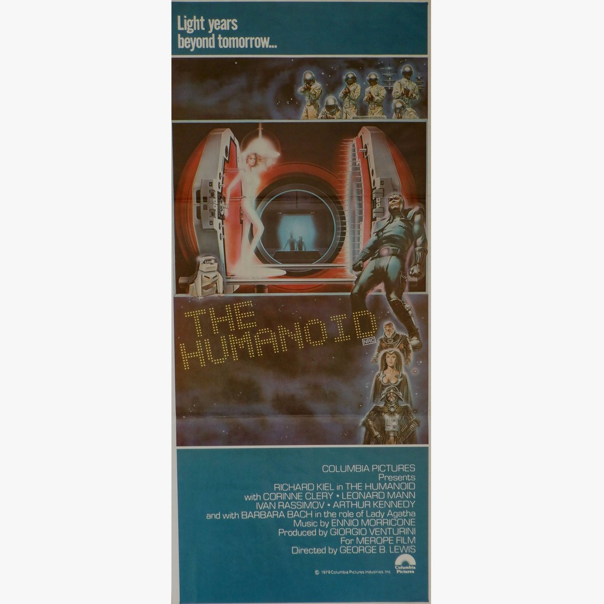 EverRotating's tweet photo. The Humanoid (1979) - Original movie poster from 1979. 74 cm x 32.3 cm.
๐ https://t.co/46Hx9DGbBK
#TheHumanoid #RichardKiel #Humanoid #SciFi #1970s #MoviePoster #eBay https://t.co/1rEgPZvt3V