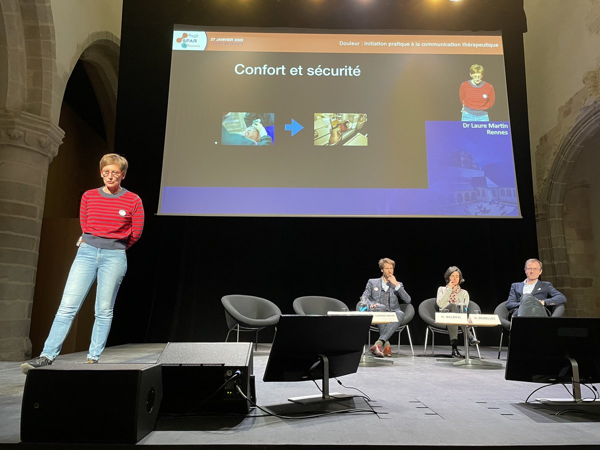 « Dernière diapo de la 1ère SFAR en Région » hier à Rennes, qui résume bien notre spécialité magique développée selon nos 3 composantes indissociables -reanimation anesthésie algologie-
Merci aux organisateurs <a href="/Ecoffey3/">Ecoffey 🇺🇦🇪🇺🇫🇷</a> <a href="/hbeloeil/">Prof. Helene Beloeil</a> <a href="/NesselerNicolas/">Nicolas Nesseler</a> <a href="/P_Albaladejo/">pierre albaladejo</a> <a href="/ylauney/">Yoann Launey</a> <a href="/SFAR_ORG/">SFAR Anesthésie Réanimation</a>