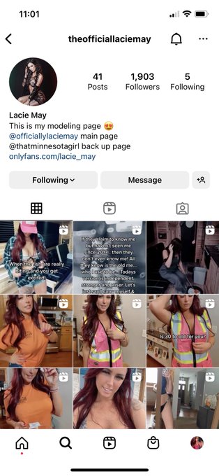 Hey guys check and make sure you are following my two new back up pages on IG 🥰 https://t.co/LAxPQup<a href="/tag/follow"class="tags"><span>#follow</span></a><a href="/tag/cowgirl"class="tags"><span>#cowgirl</span></a><a href="/tag/girlnextdoor"class="tags"><span>#girlnextdoor</span></a><a href="/tag/countryliving"class="tags"><span>#countryliving</span></a>